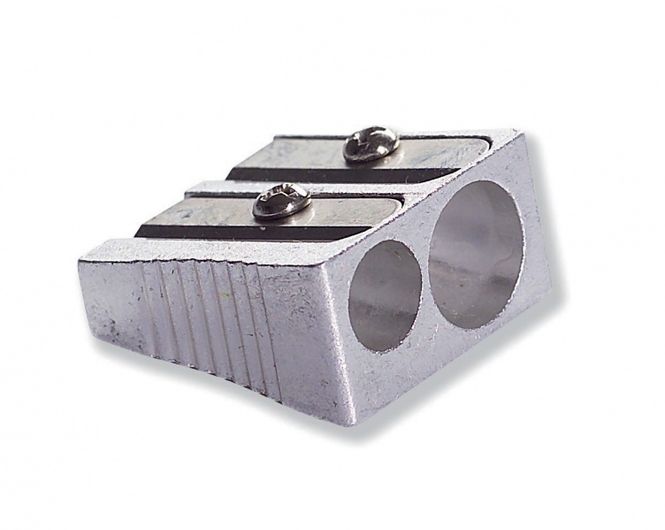 Hovedbilde Blyantspisser metall, dobbel