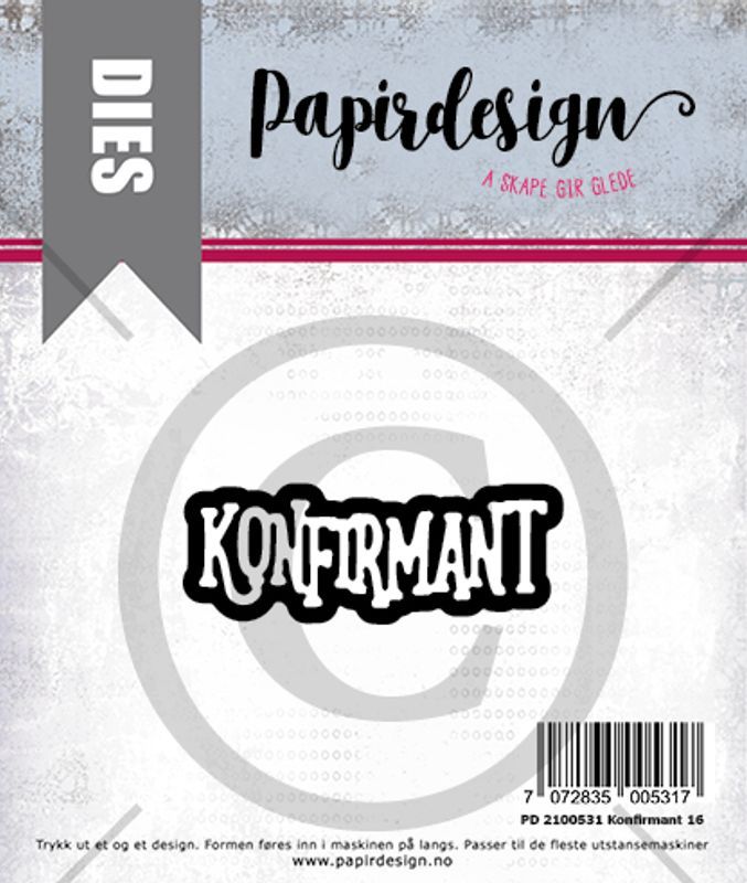 Papirdesign -2100531 Konfirmant 16