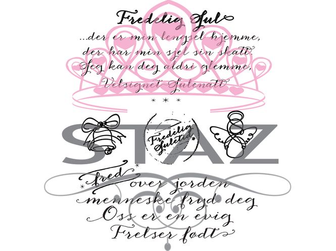 Hovedbilde Staz Stempelsett JUL – ...