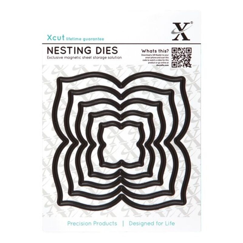 Xcut nesting die - Four petal