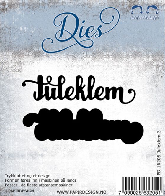 Hovedbilde Papirdesign -Juleklem
