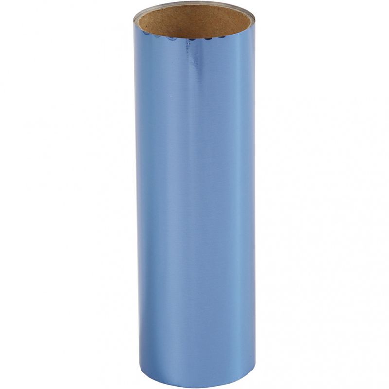 Dekorasjonsfolie, B: 15,5 cm, Mørk Blå, 50 cm,