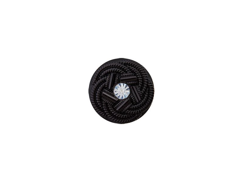 Knapp  Øyeknapp 10mm Sort