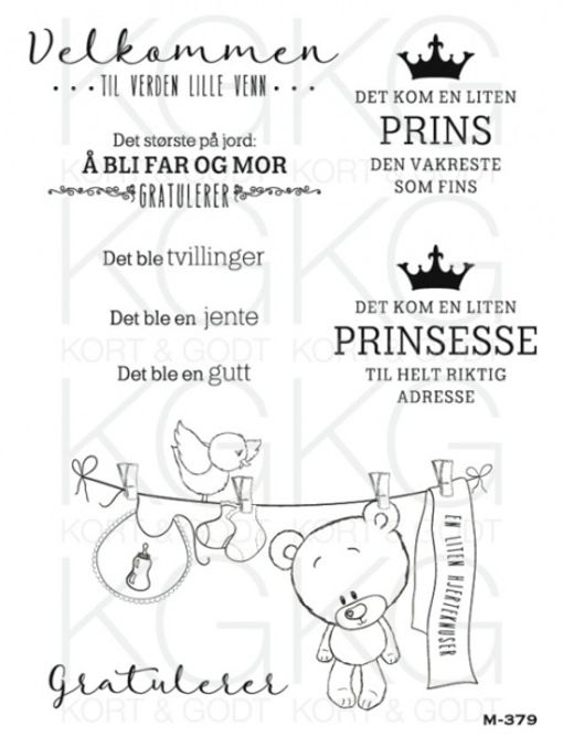 Hovedbilde Kort & godt Stempel M-379 