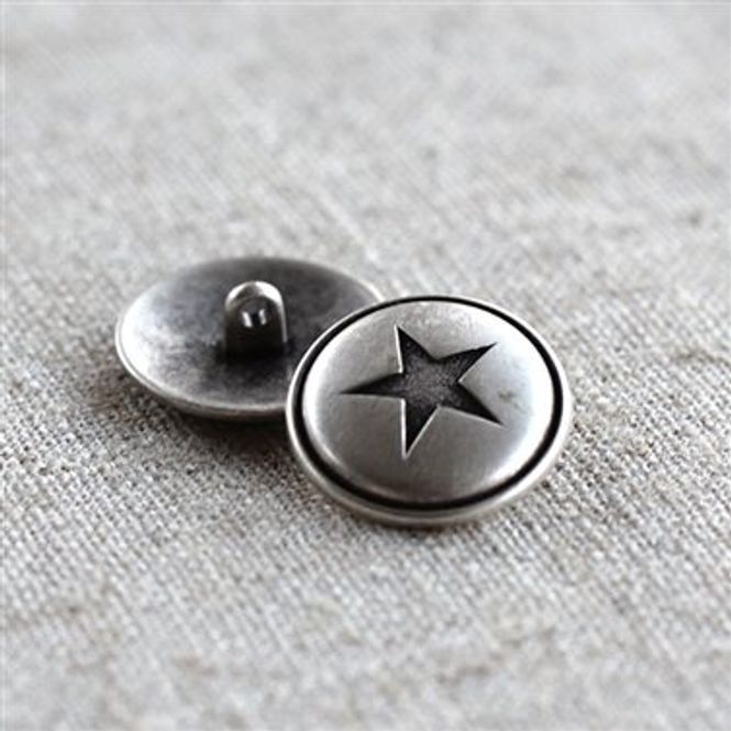 Hovedbilde Antik sølvstjerne 20 mm