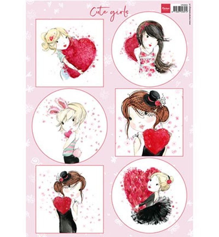Marianne Design 9564 Cute girls