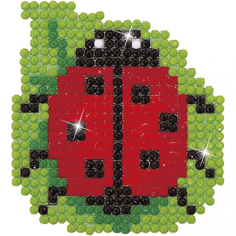Diamant Dotz, str. 7,6x7,6 cm, , marihøne