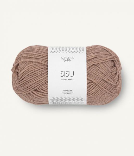Sandnesgarn Sisu 2572 Brunmelert