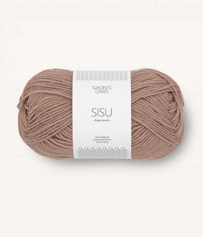 Sandnesgarn Sisu 2572 Brunmelert