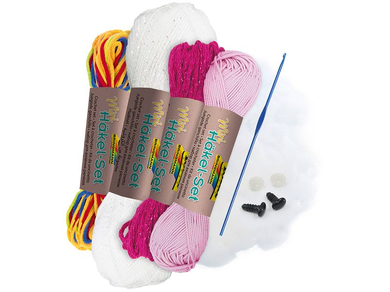 Folia Mini heklesett  Enhjørning