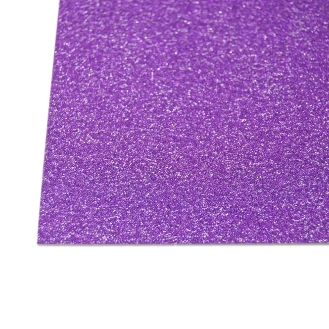Hovedbilde Glitterkartong Lilla
