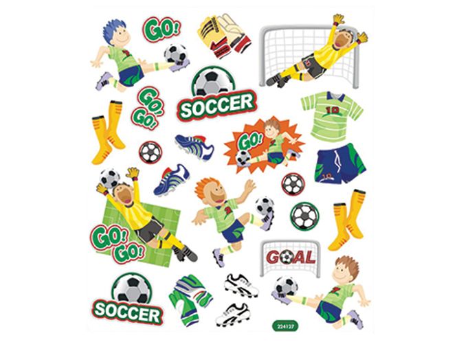 Hovedbilde Klistremerker -Fotball