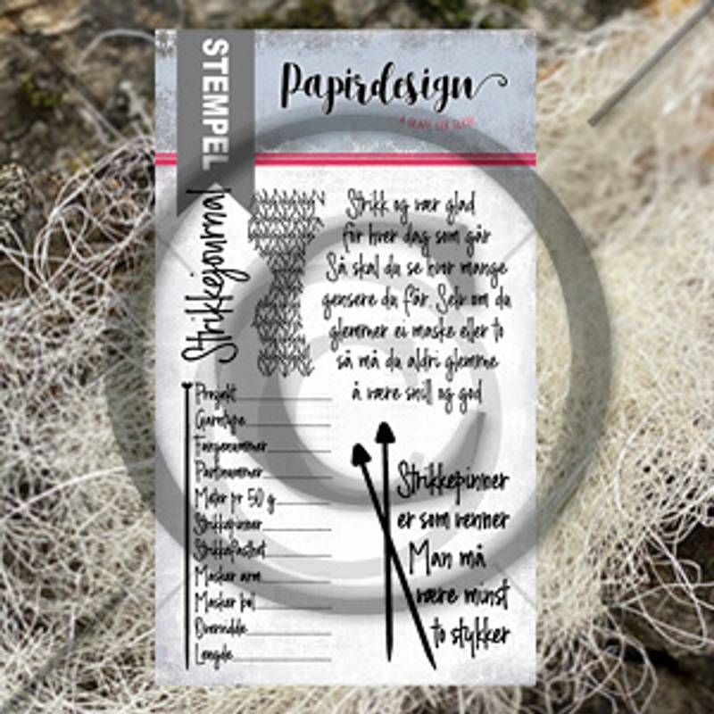 Papirdesign -2200792 Strikkejournal