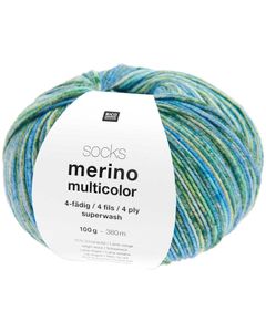 Hovedbilde Socks Merino Multicolor 4 ply ...