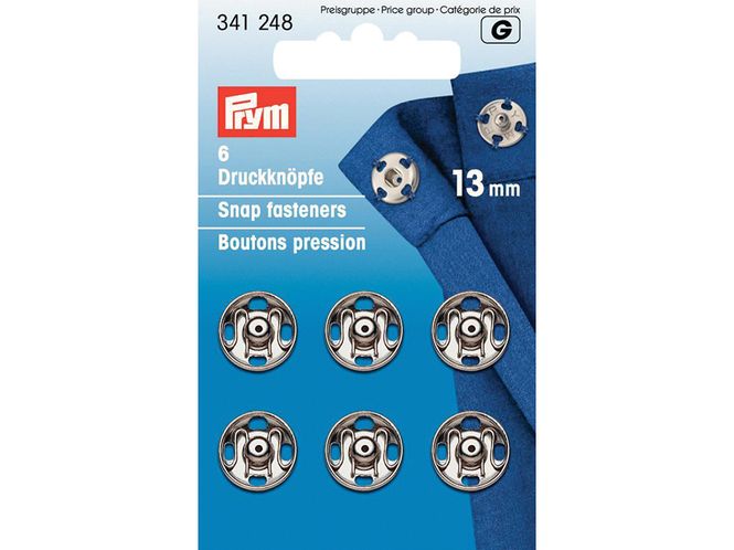 Hovedbilde Prym Patentknapper 13mm 6stk ...
